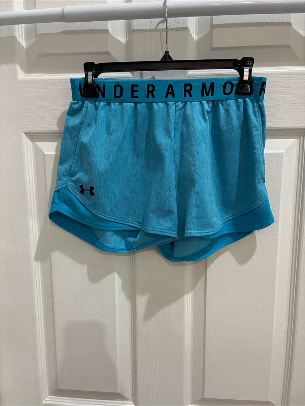 Under Armour Women's Bright Turquoise Athletic Shorts